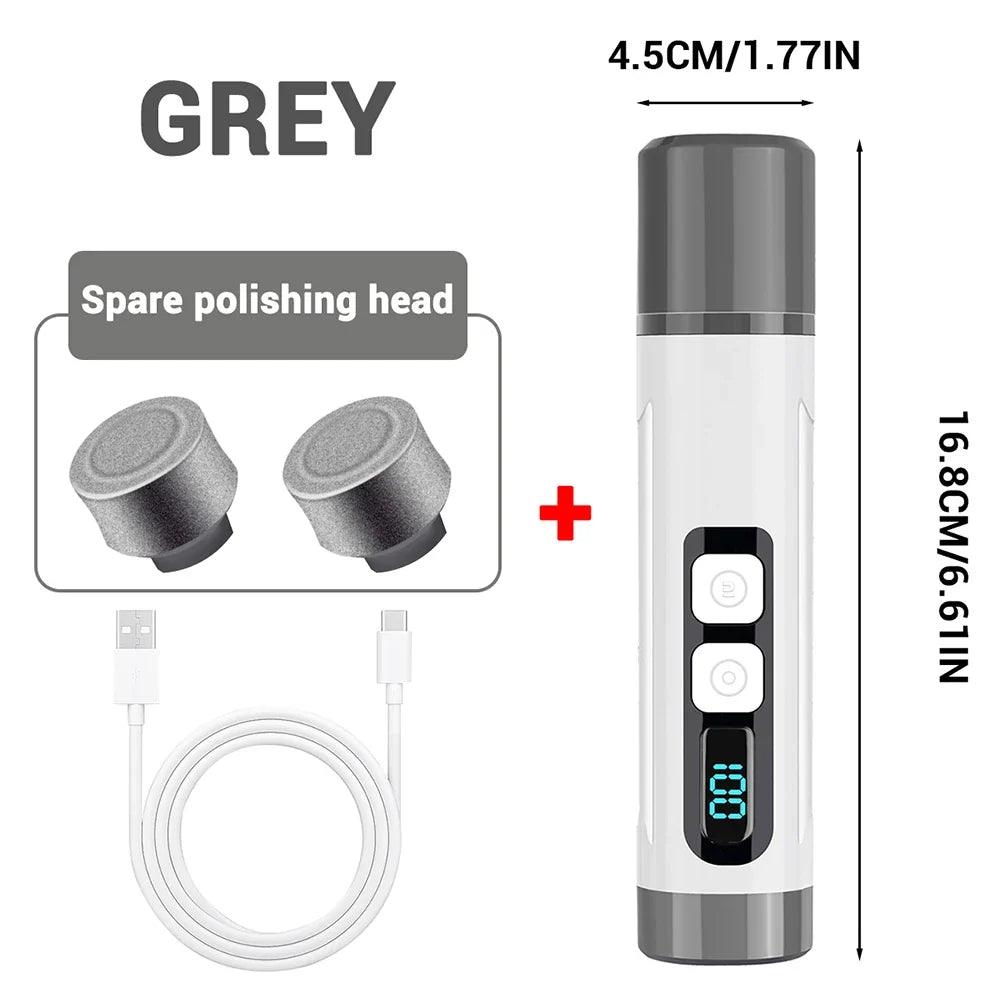 Electric Pet Nail Grinder with 3 Speed Settings LED Light – photo 8