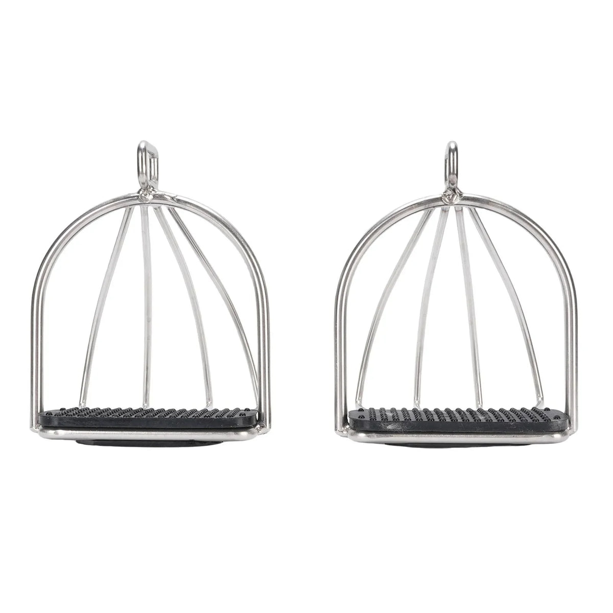 Horse Riding Stirrups Stainless Steel Safe Enclosure, Non-Slip