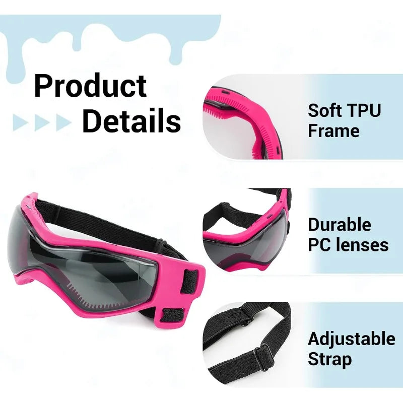 LETVIA S/M Dog Helmet with Dog Goggles - ProPawPet.com