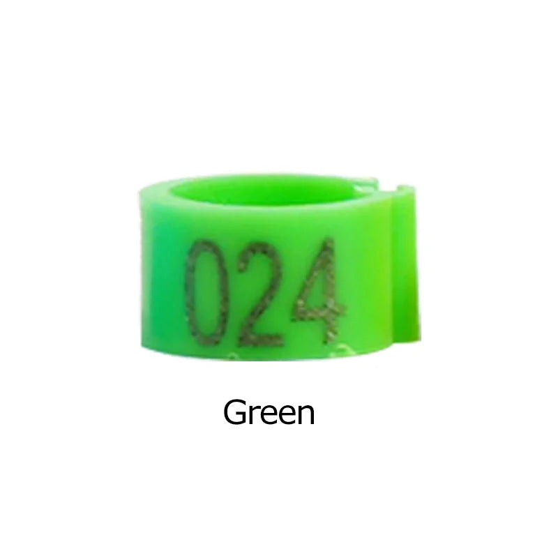 Pigeon Foot Ring Feeding Supplies Bird Breeding Identity – 11 Colors