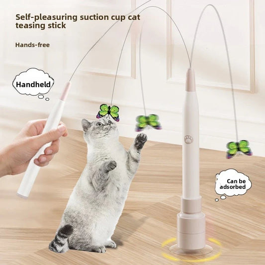 Electric Suction Cup Cat Toy Rotating - ProPawPet.com