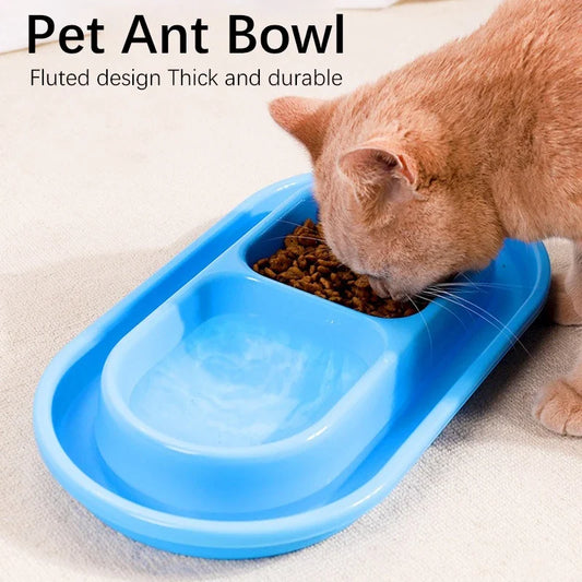 Pet Double Rice Bowl Sturdy Durable Ant - ProPawPet.com
