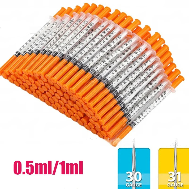 20/50/100Pcs 0.5ml 1ml 30G 31G Disposable - ProPawPet.com