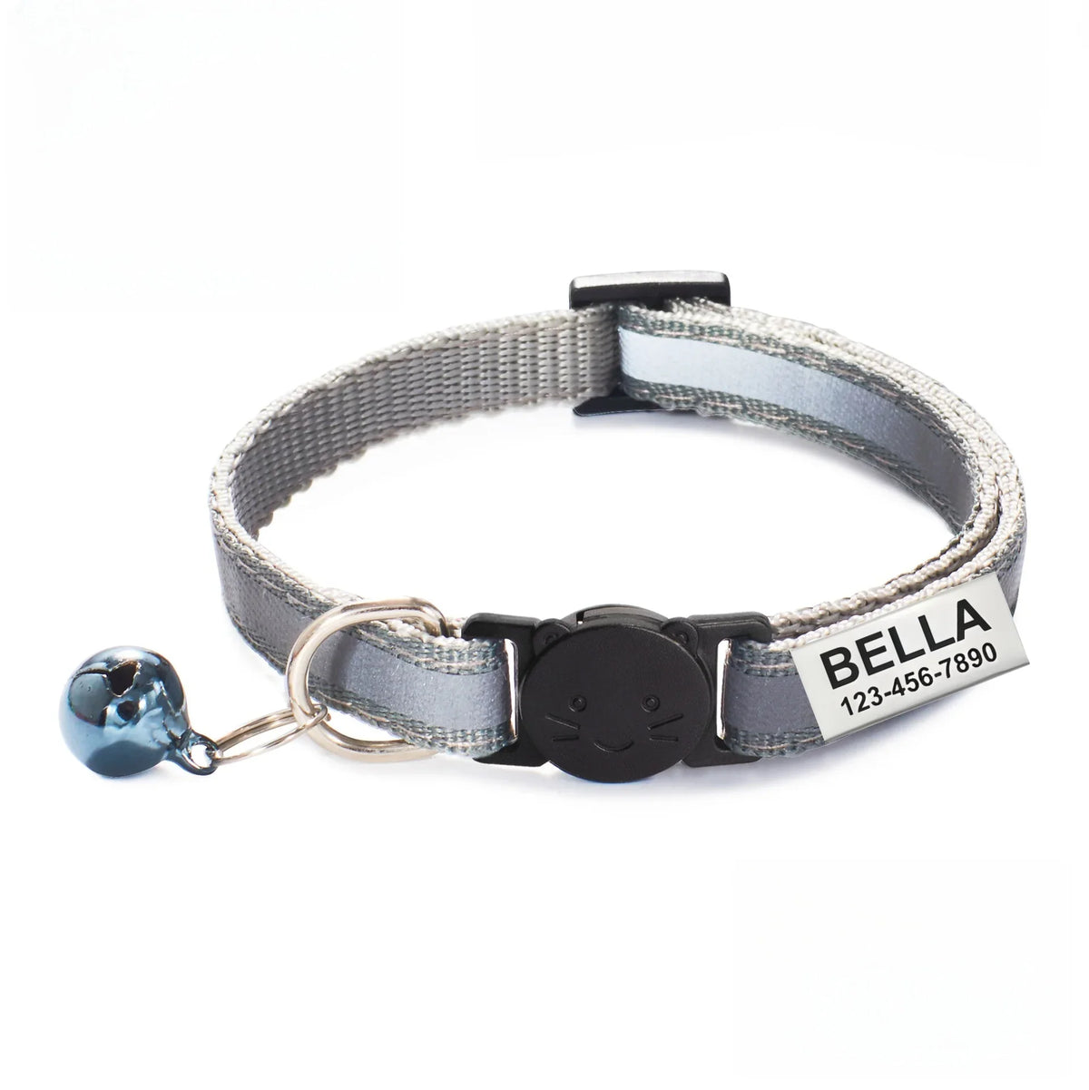 13 Colors Custom Engraved Reflective Cat - ProPawPet.com
