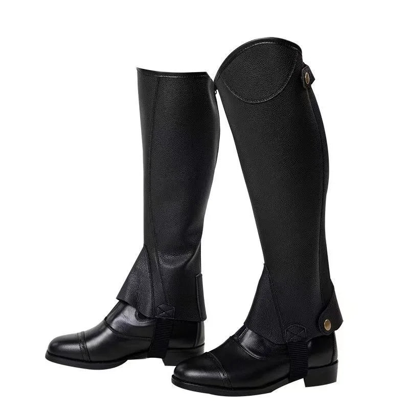 Adult Equestrian Half Chaps Synthetic - ProPawPet.com