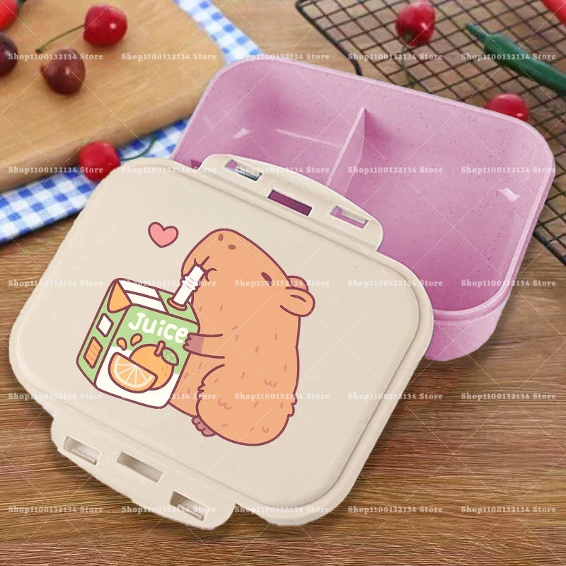 Capybara Bento Lunch Box Anime Animals - ProPawPet.com