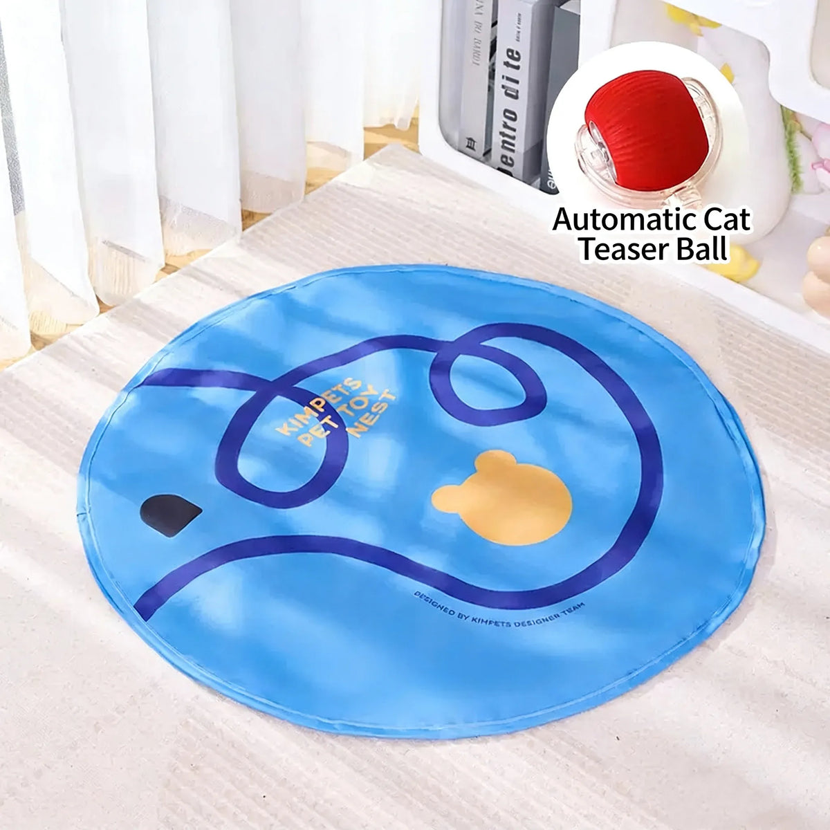 Cat Plaything Hunting Cover, Electric Interactive Ball