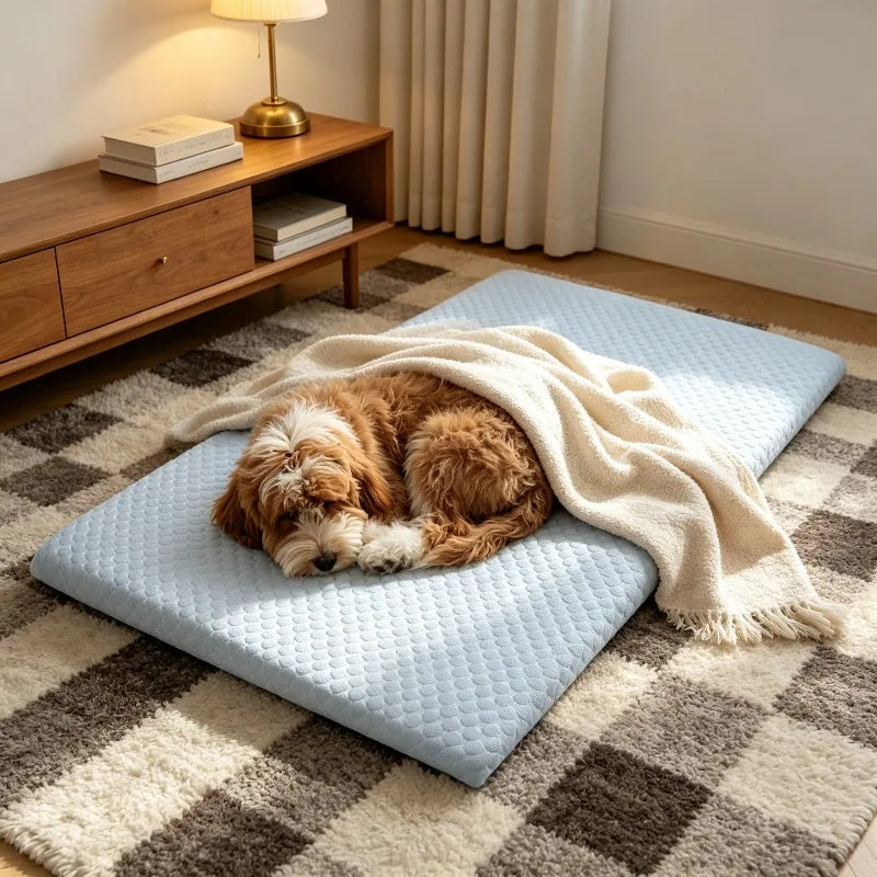 Breathable Thick Ice Silk Cooling Pet Mat - ProPawPet.com
