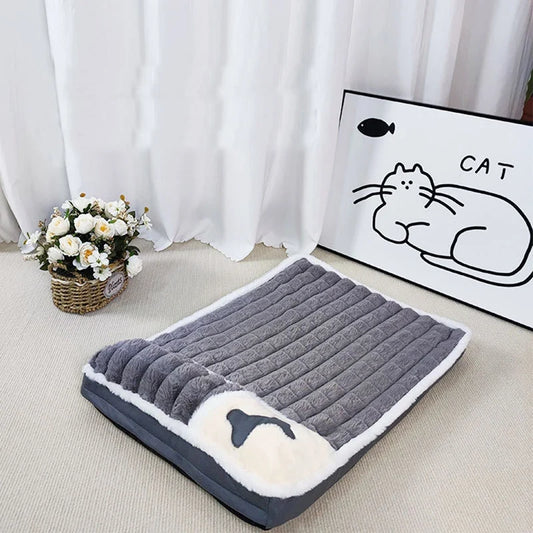 Winter Dog Bed Removable Washable Pet Pad