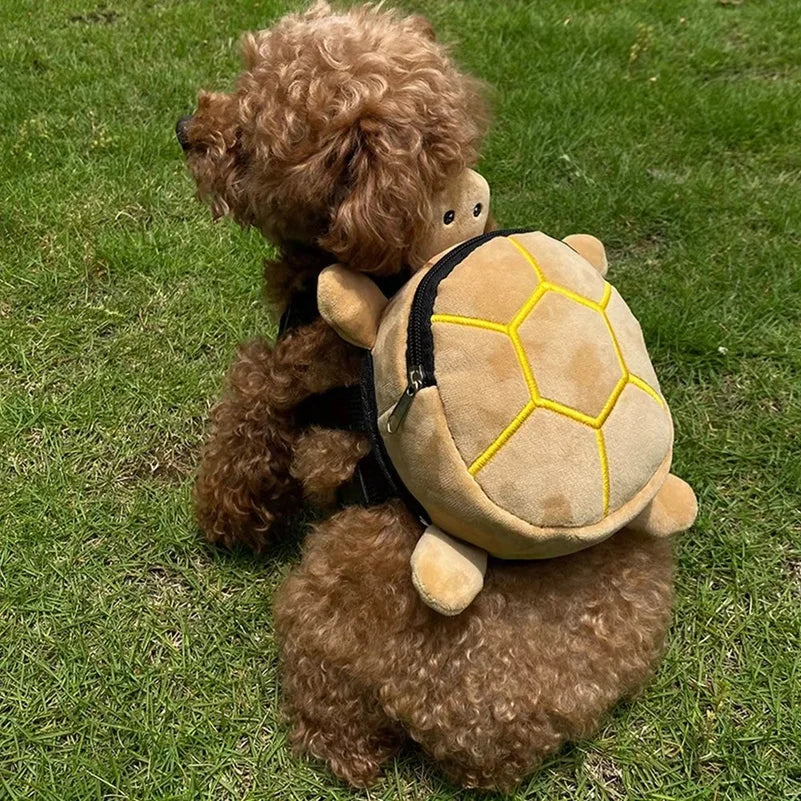 Turtle-Shaped Dog Backpack - Large Capacity - ProPawPet.com