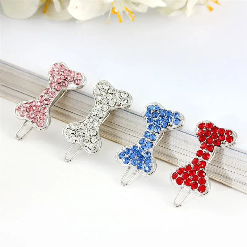 Fashion Crystal Rhinestone Dog Hair Clip - ProPawPet.com