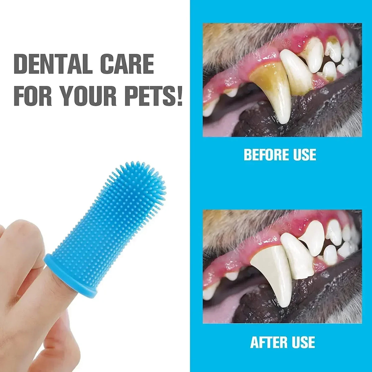 3/1pcs Pet Finger Toothbrush Pet Products - ProPawPet.com