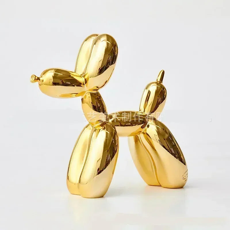 Resin Balloon Dog Sculpture Home Decor Table - ProPawPet.com