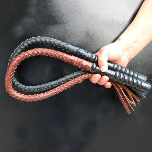 Cowhide Horse Riding Crop Long Anti-slip - ProPawPet.com