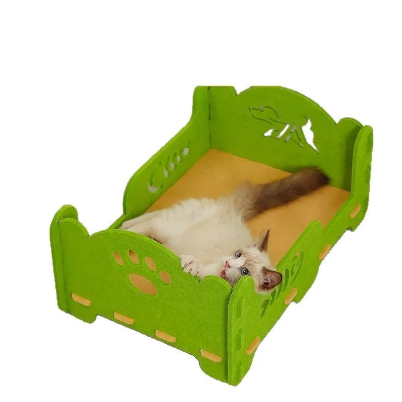 2-Layer Felt Cat House Indoor - ProPawPet.com