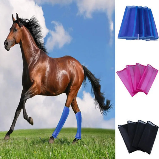 4pcs/set Breathable Fly Boots for Horses - ProPawPet.com