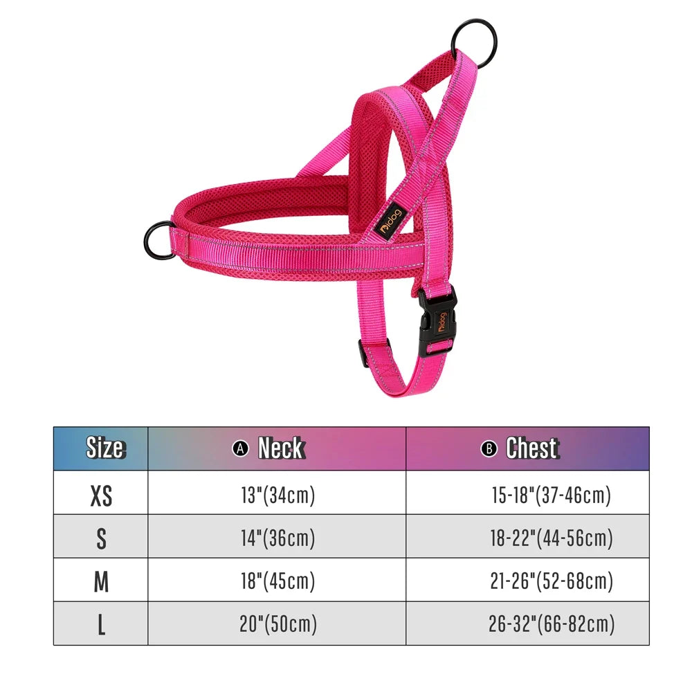Nylon Dog Harness No Pull Dog Harnesses Vest - ProPawPet.com