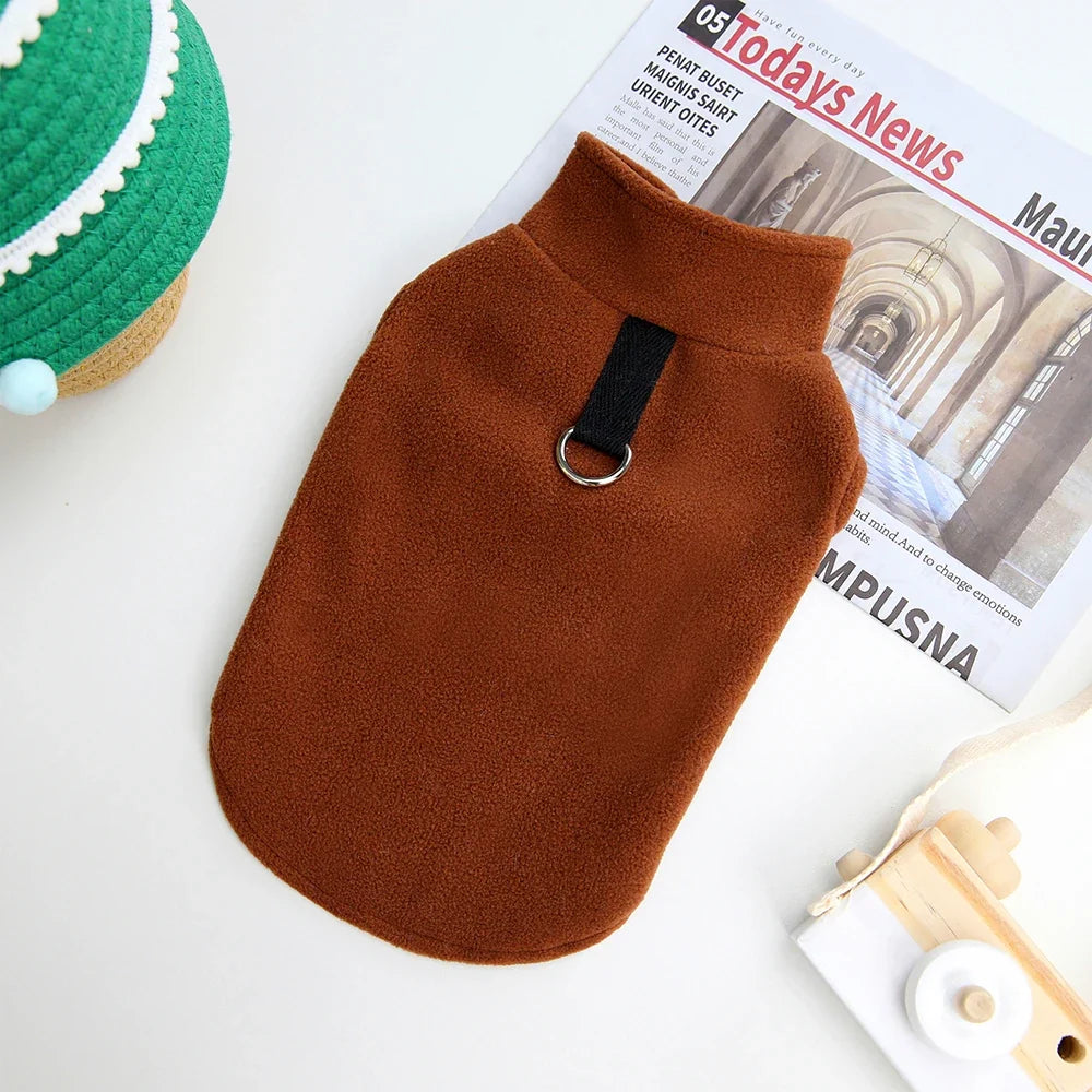 Warm Small Dog Clothes Soft Fleece Cat Dogs - ProPawPet.com