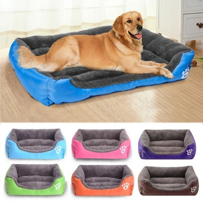 (S-3XL) Large Pet Cat Dog Bed 8Colors Warm - ProPawPet.com