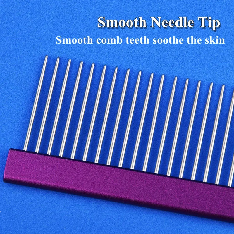 20cm-25cm Stainless Steel Pet Cat Comb - ProPawPet.com