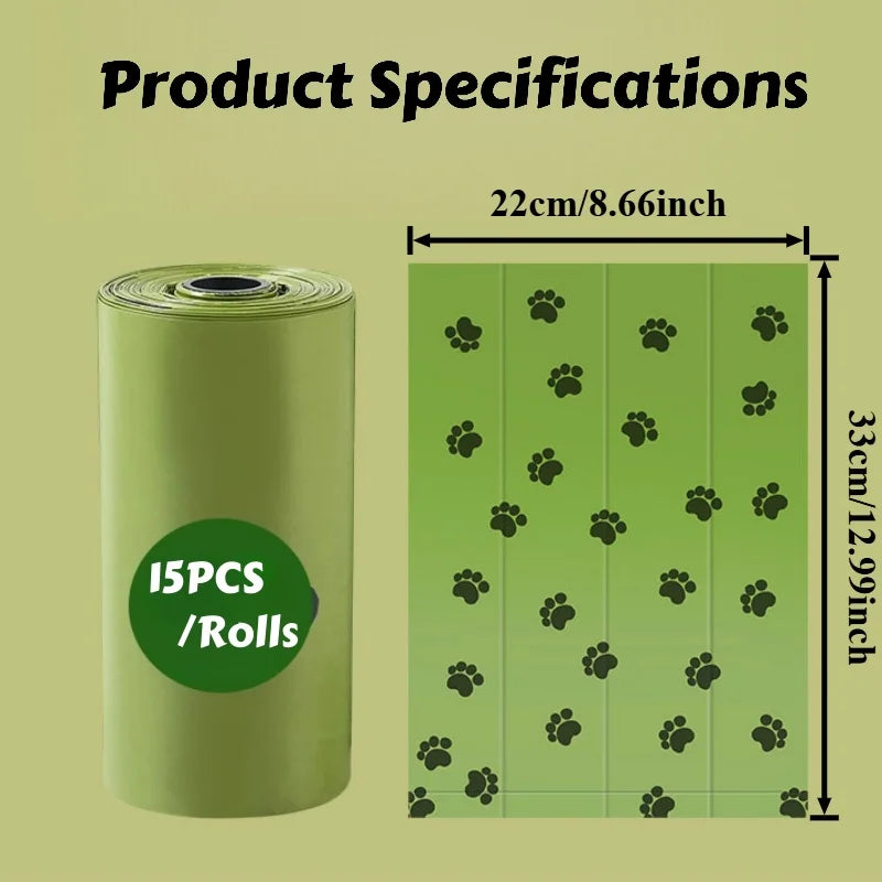 2-100 Rolls Biodegradable Dog Poop Bags - ProPawPet.com