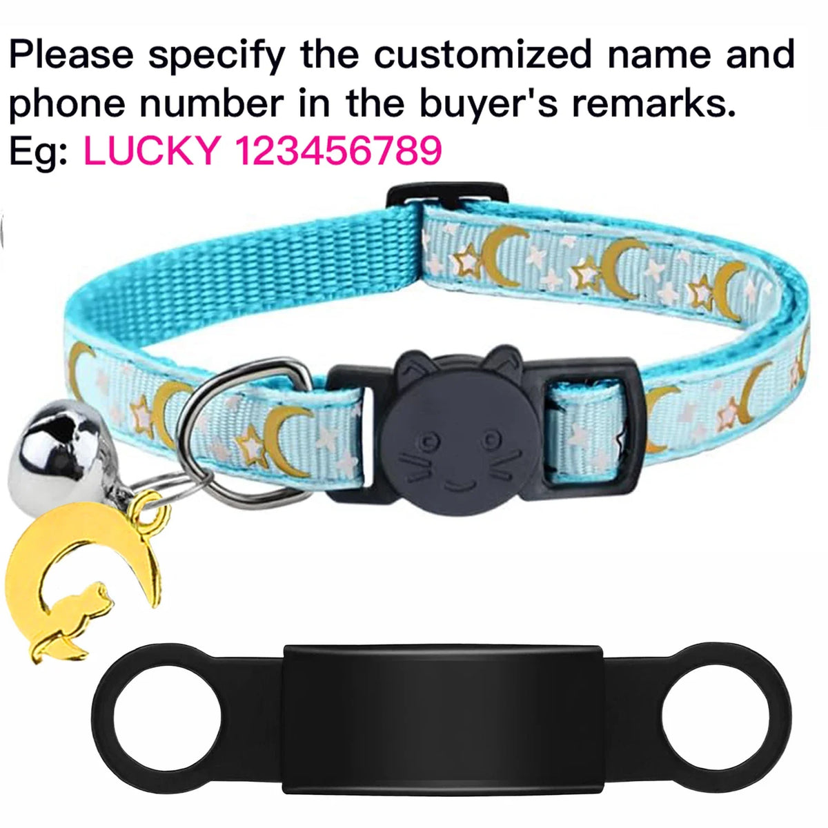 Custom Glow Cat Collar Free Engraved - ProPawPet.com