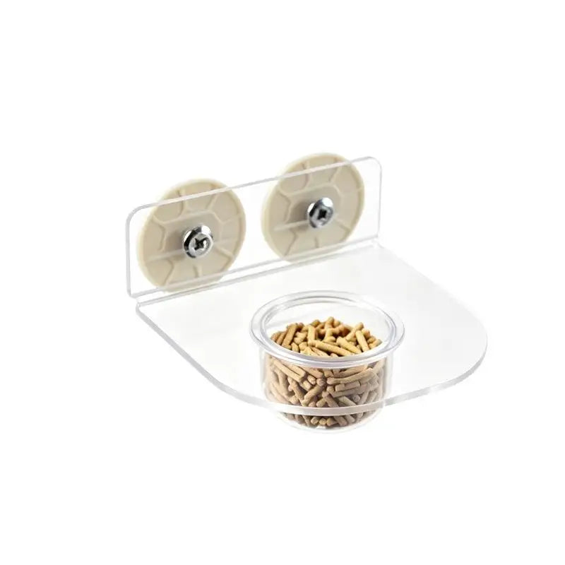 New Clear Acrylic Pet Feeder Bowl Cage - ProPawPet.com