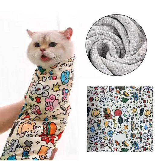 Cat Fixed Fabric Cartoon Printed - ProPawPet.com