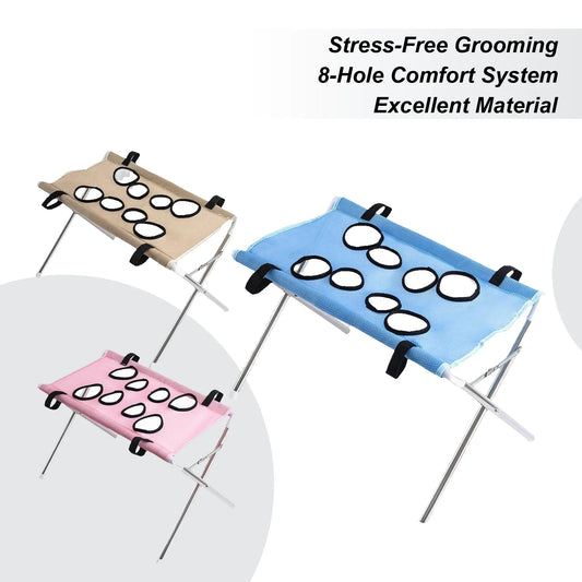 Dog Grooming Hammock 8-Hole Design Cat - ProPawPet.com