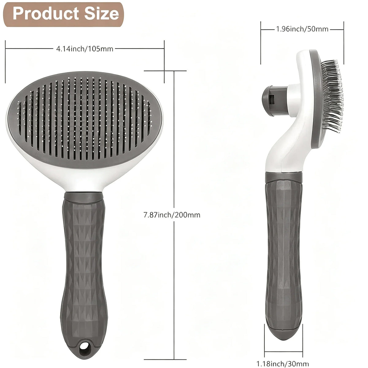 One-Click Pet Hair Removal Comb Cat Dog Hair - ProPawPet.com