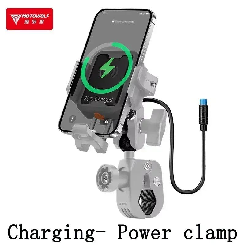 Motowolf Motorcycle Riding Phone Holder Type C Charger – Equestrian Accessories