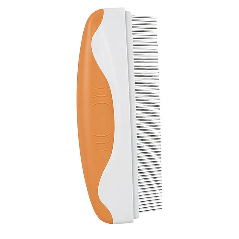 Dog Comb Massage Grooming Brush, Stainless Steel