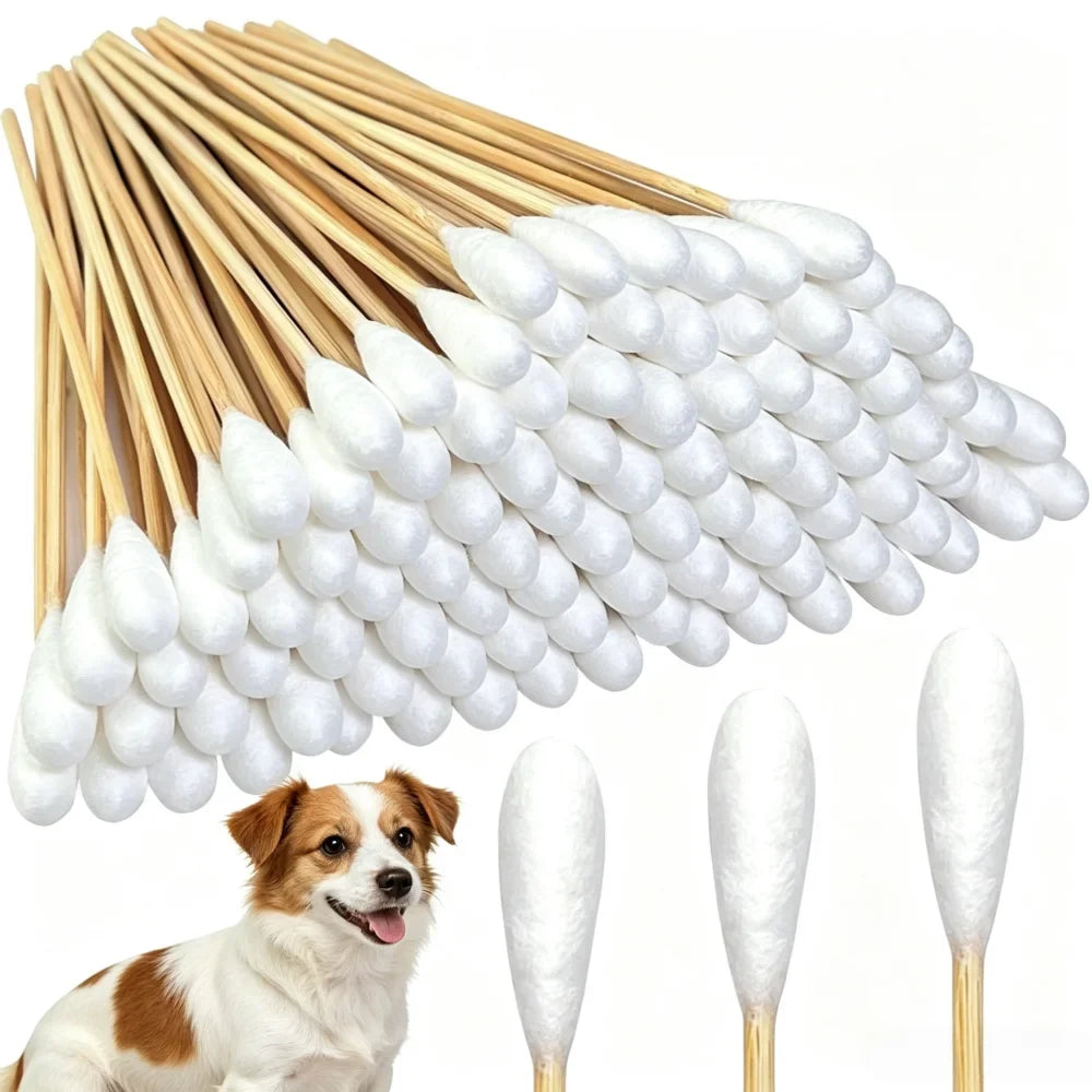 12/15cm Long Cotton Swabs ProfessionalCat - ProPawPet.com