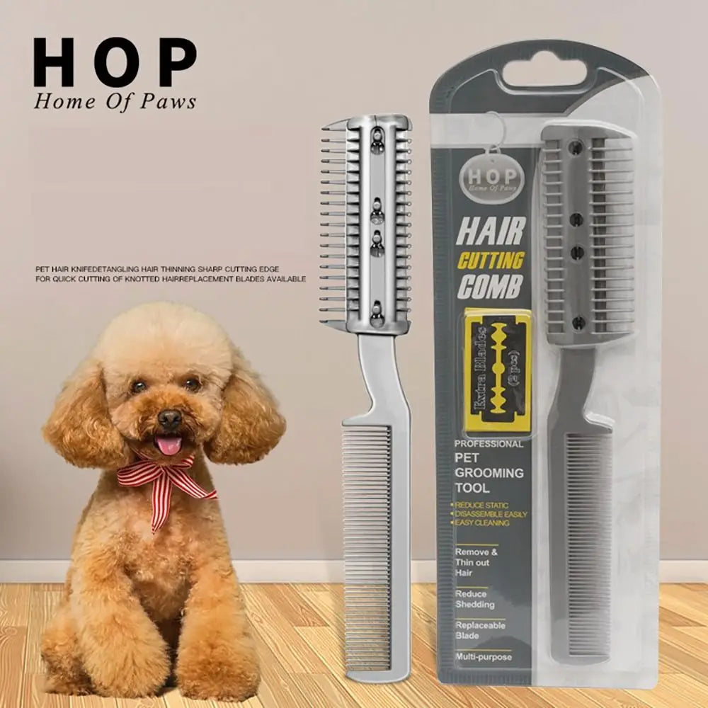 Razor Comb for Dogs Cats with 1pcs Extra - ProPawPet.com