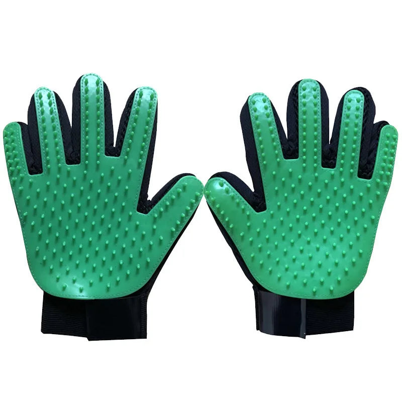 Pet Hair Glove Comb Dog & Cat Grooming Cleaning – Dog Supplies
