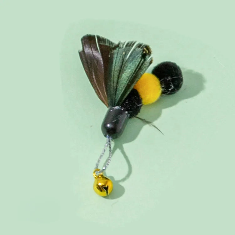 Interactive Cat Feather Toy – Cat Supplies