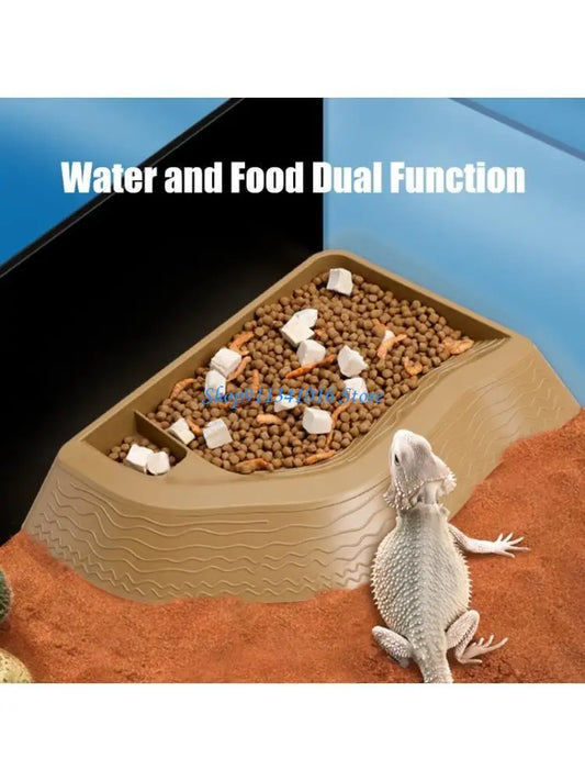 Turtles Bathing Bowl with Separate Feeding - ProPawPet.com
