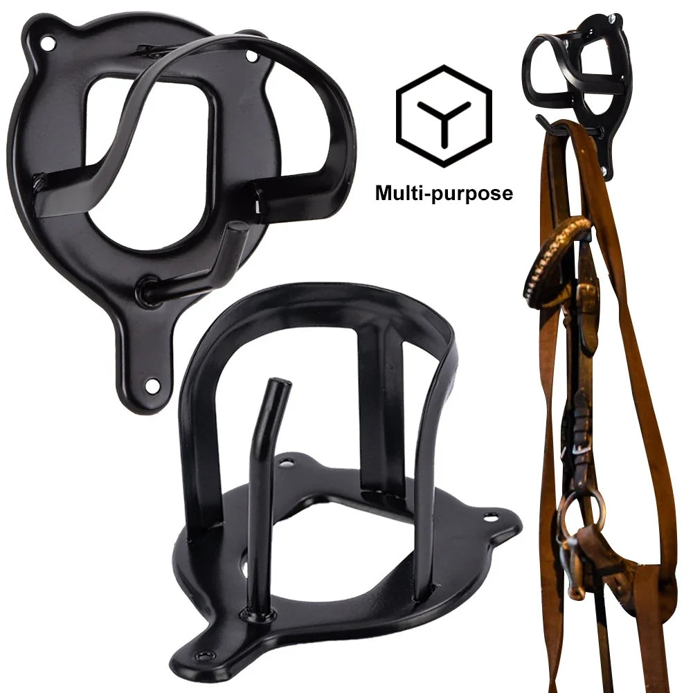 Horse Bridle Rack Metal Bridle Hooks Wall - ProPawPet.com
