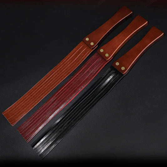 48cm Genuine Leather Tassel Paddle Riding - ProPawPet.com