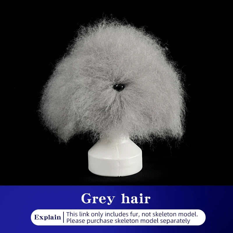 Teddy Pet Simulated Head Hair Fake Dog Head - ProPawPet.com