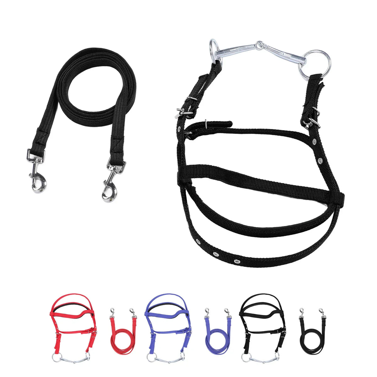 Horse Bridle Rein Nylon Stylish Adjustable - ProPawPet.com