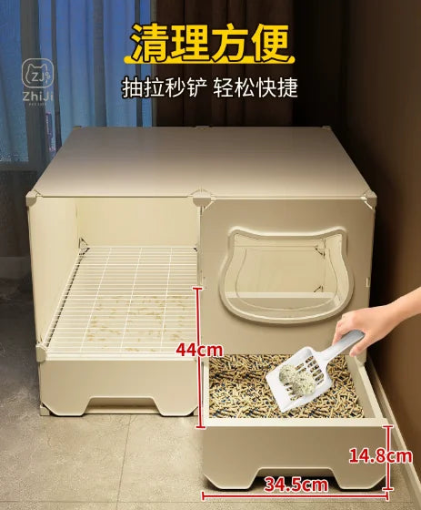 Corridor Cat Litter Cabinet Extra Large Semi - ProPawPet.com