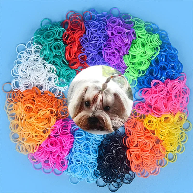 Colorful Pet Grooming Rubber Band Dog - ProPawPet.com