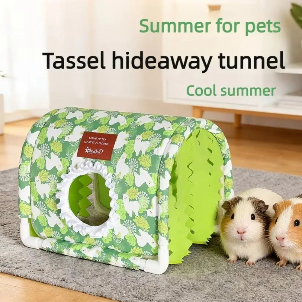 Cute Summer Hamster Shelter Bottomless Large - ProPawPet.com