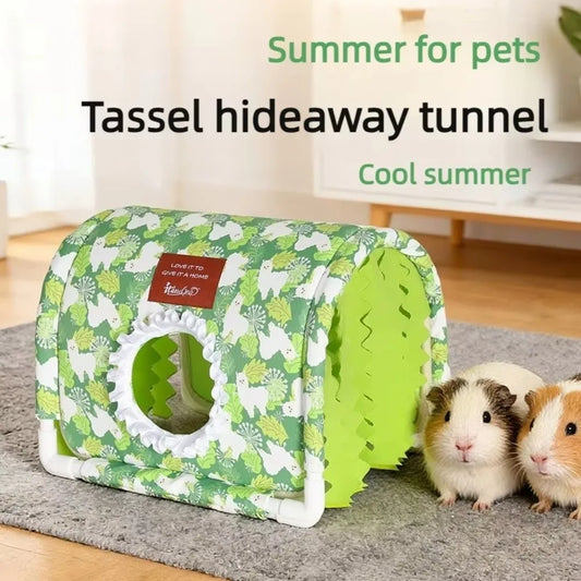 Cute Summer Hamster Shelter Bottomless Large - ProPawPet.com