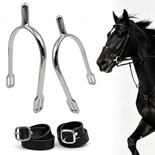Spurs with Leather Straps Set - Zinc Alloy - ProPawPet.com