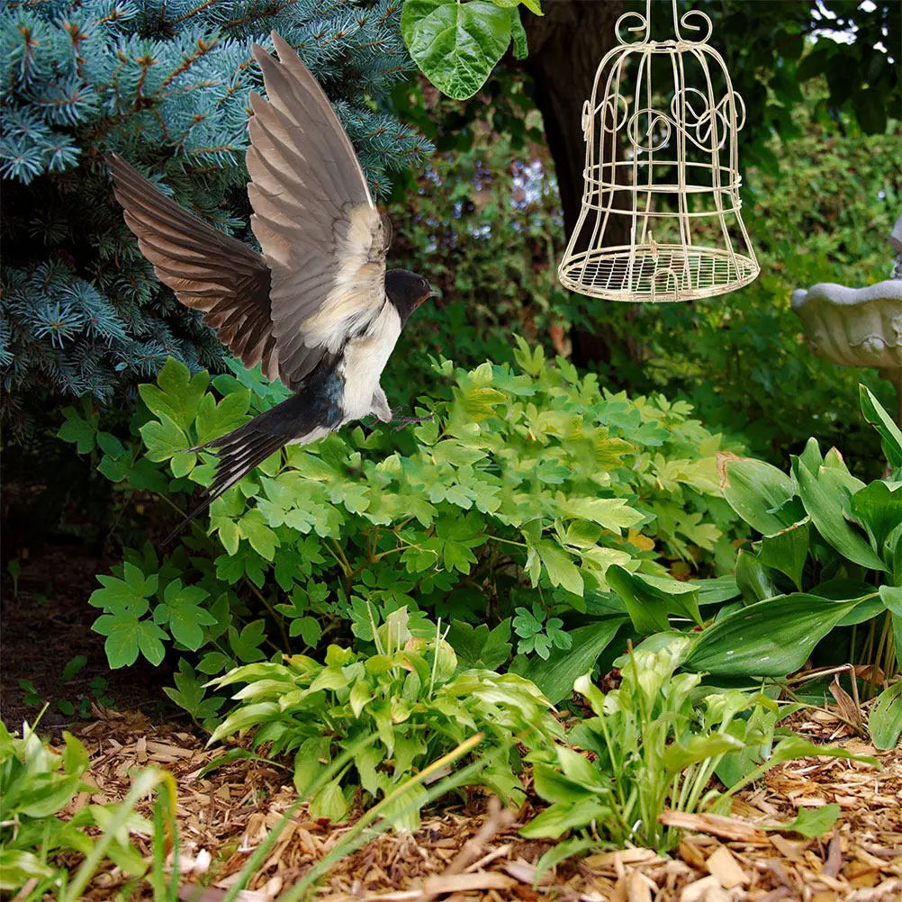 Gold Hollow Bird Cage Decorative Hanging - ProPawPet.com