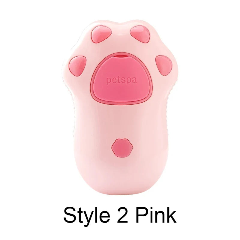 Silicone Steamy Grooming Brush Electric Spray – 11 Colors