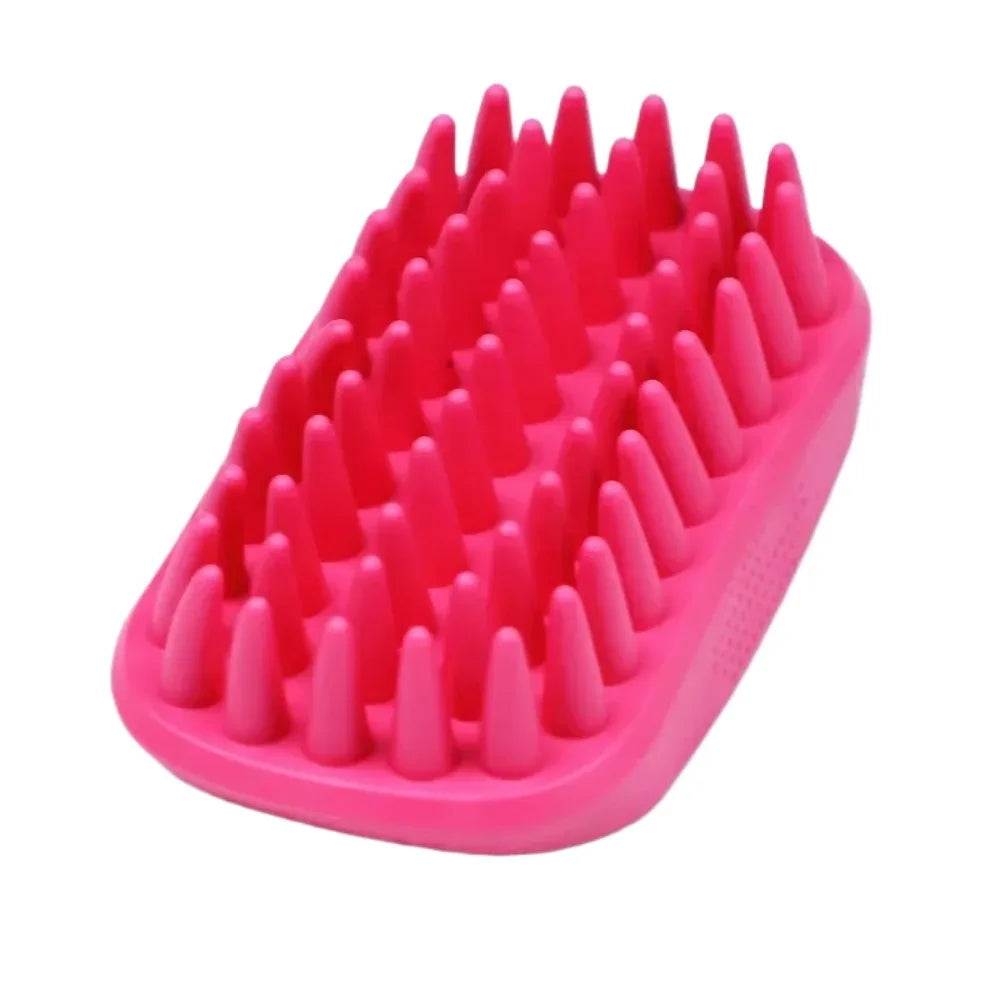 Pet Bath Brush Rubber Comb Hair Removal - ProPawPet.com