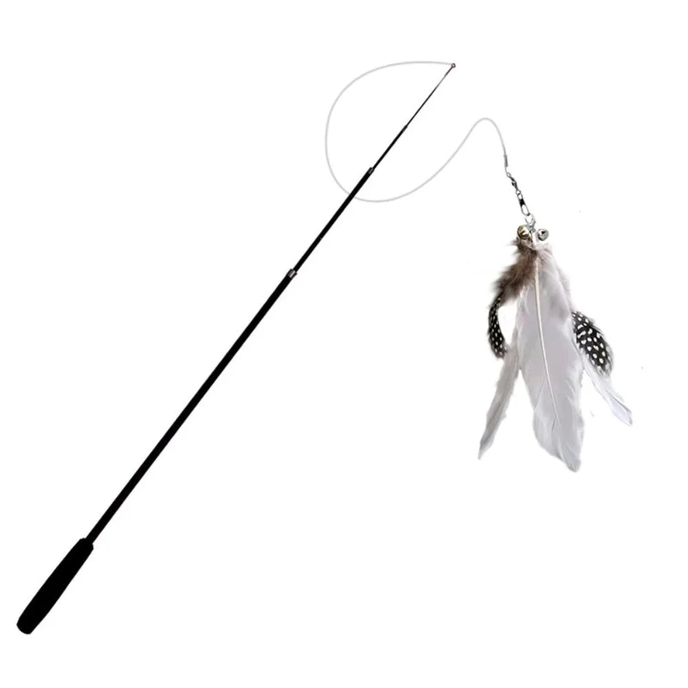 1.8m Extra Long Telescopic Cat Teaser – Interactive & Puzzle Cat Toys